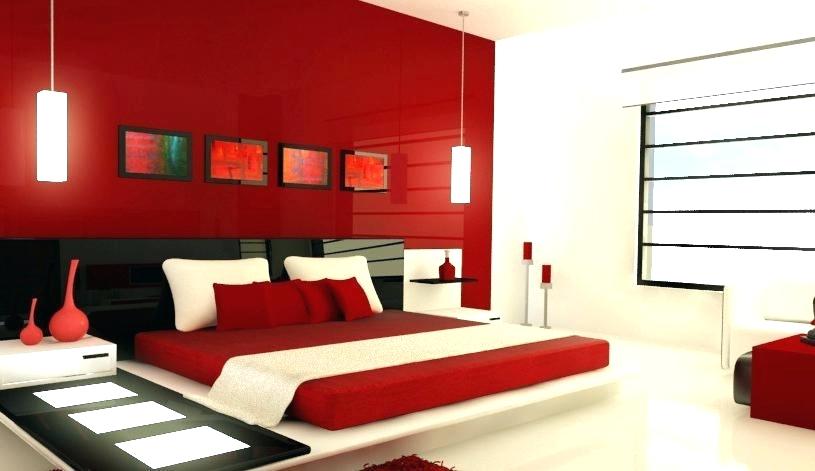 Red wall paint ideas