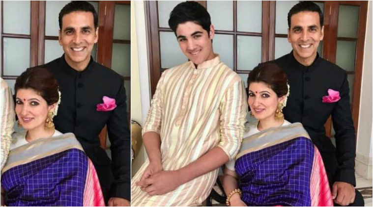 Akshay Kumar-Twinkle Khanna kids