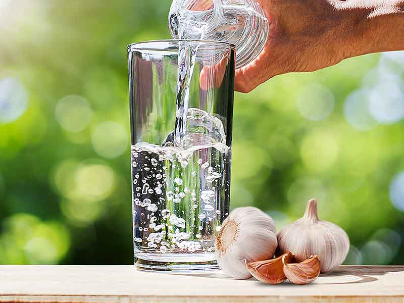 Garlic water