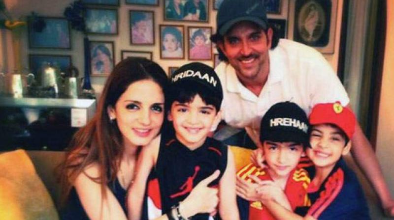 Hrithik Roshan-Susan Khan kids