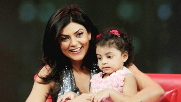 Sushmita Sen kids