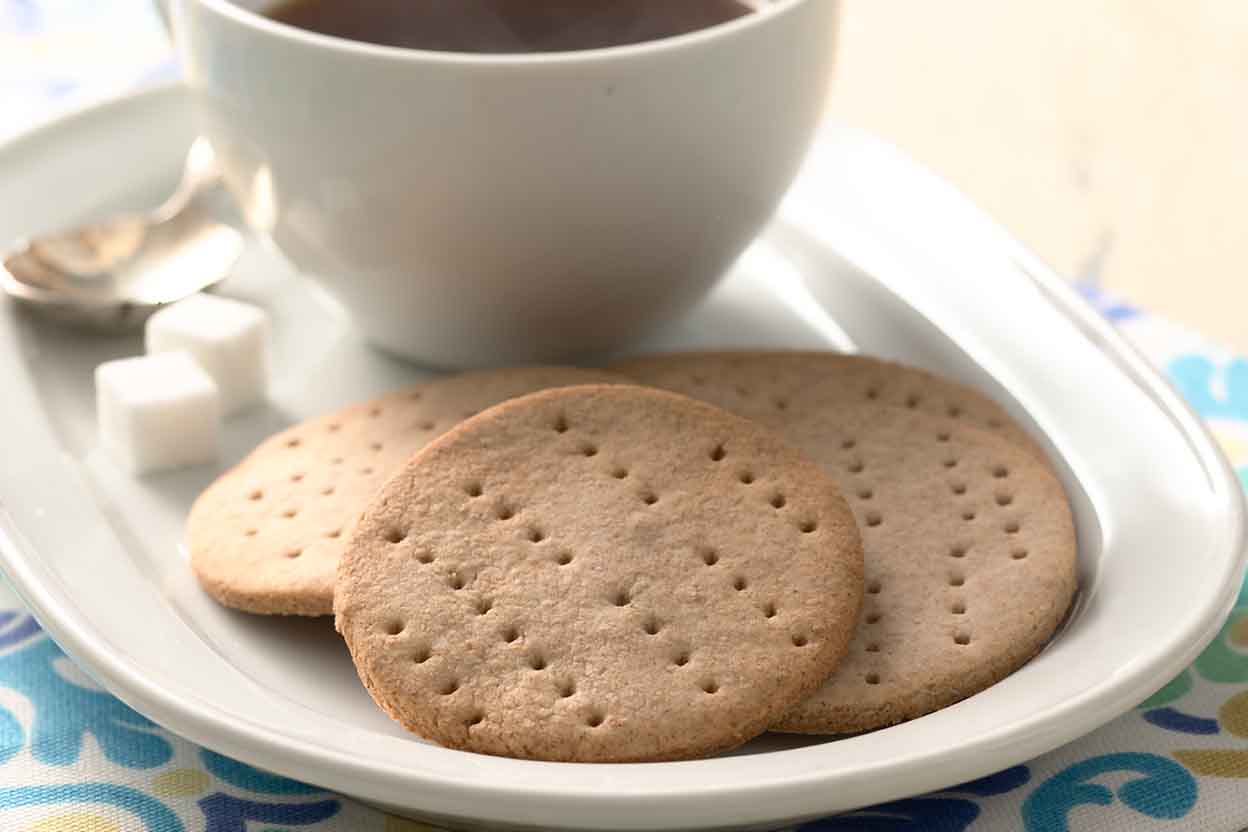 Do you know why there are small holes on the biscuit?