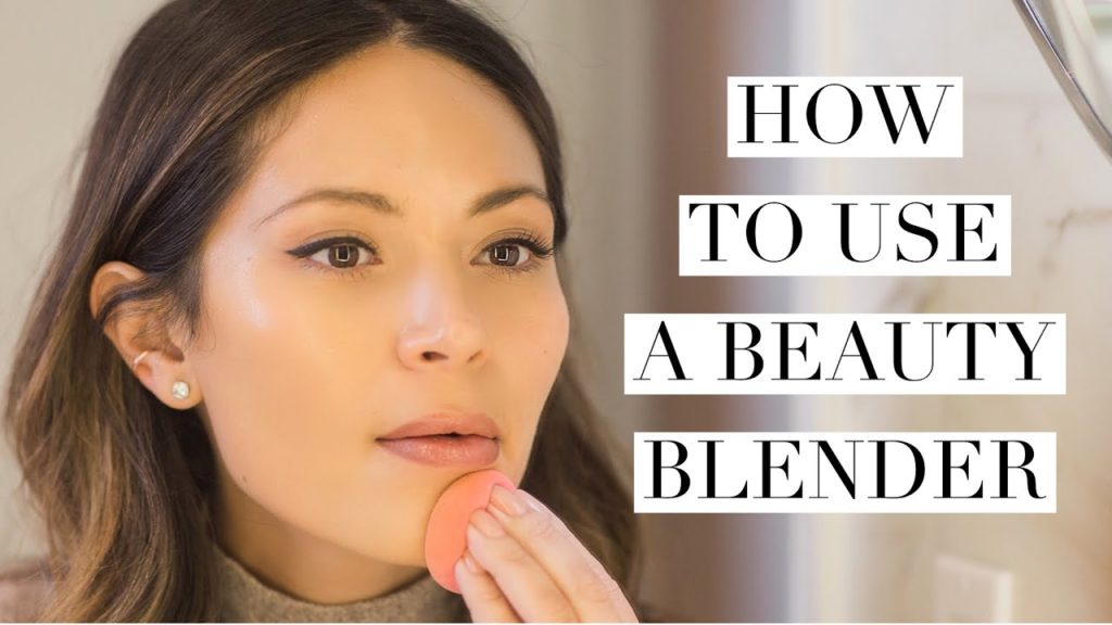 How to use beauty blender 