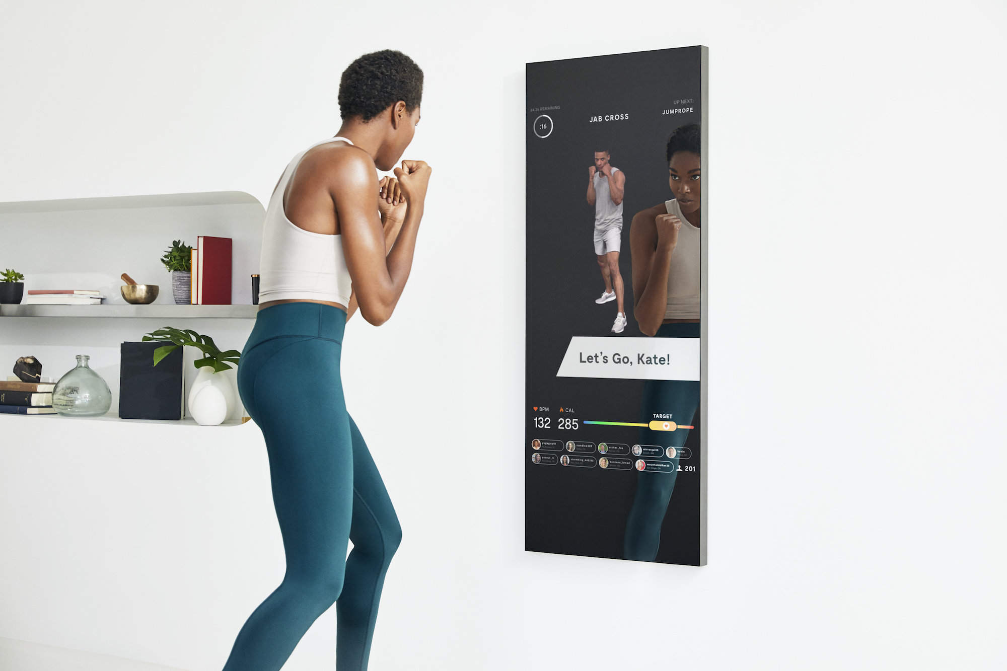 Get exercises with yoga training at home-Smart Mirror come soon