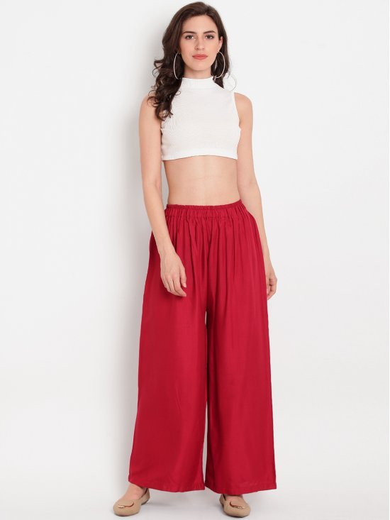 Learn about different types of Palazzo pants and their correct styling