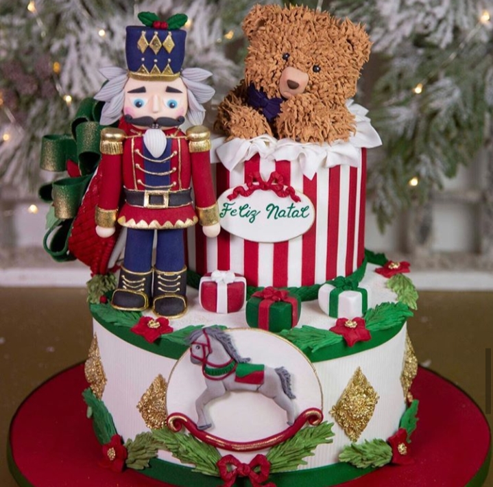 christmas soldiers cake designs