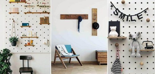 Customized Pegboard interior tips