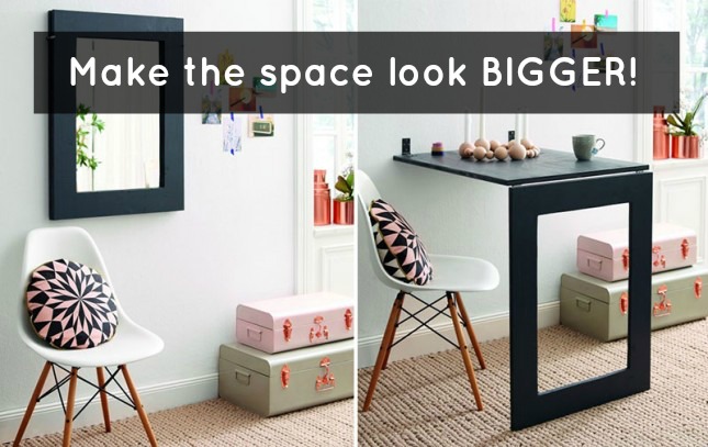 Fit these ways more stuff in a undersized room and give your room a huge look