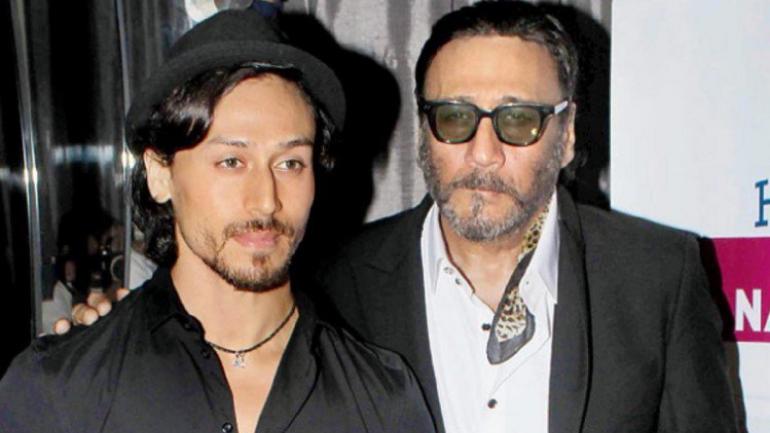 Tiger Shroff and Jackie Shroff