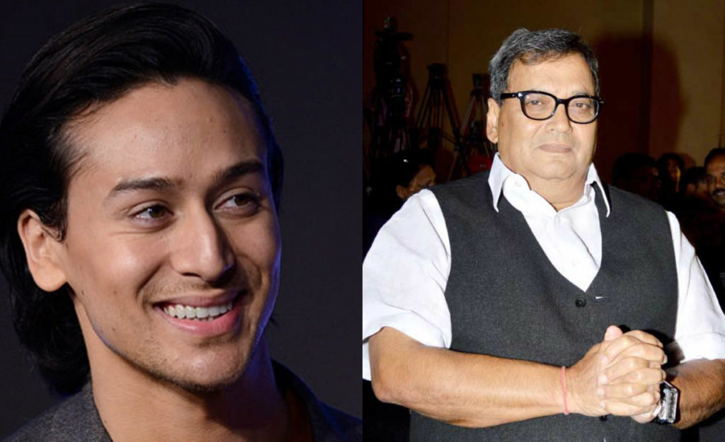 Tiger Shroff and Subhash Ghai