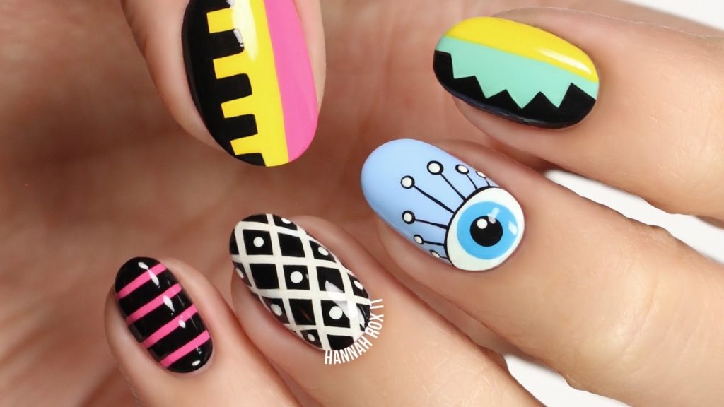 3. Bold Graphic Nail Art - wide 3
