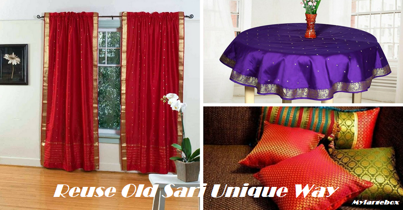 Reuse Old Sari Unique Way