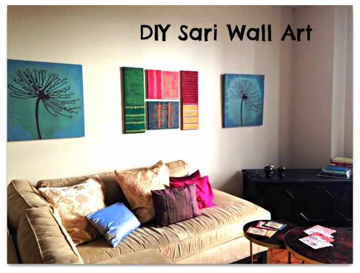 saree wall art