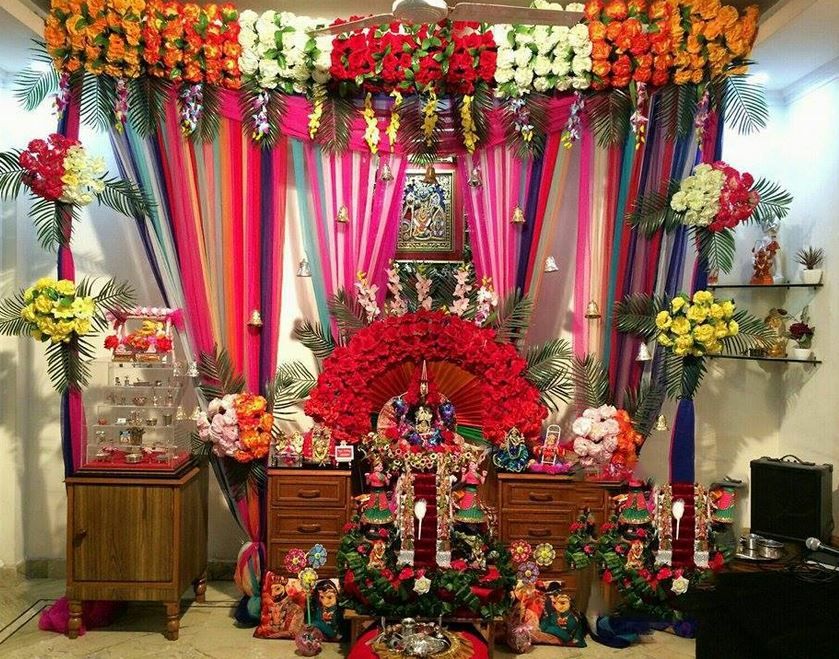 janmashtami decoration