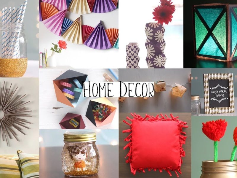Give your home a new look with these Home Decor DIY Ideas