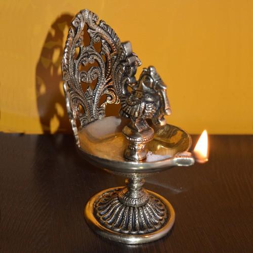 Brass table diya