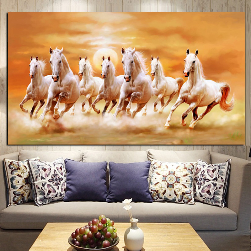 horses painting vastu