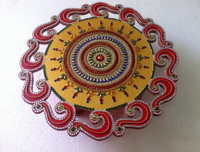 puja designer chowki