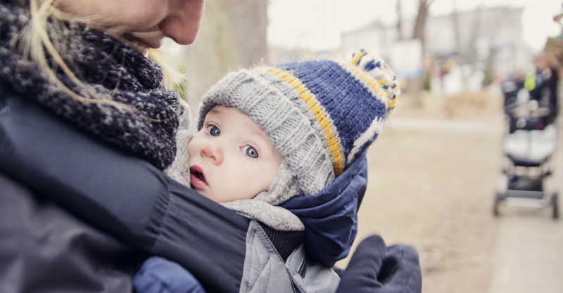 kids care in winter weather