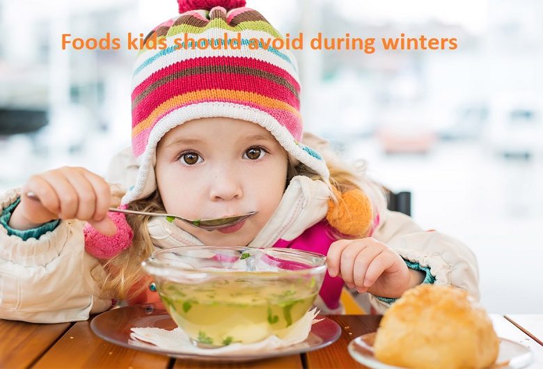 Never feed kids in wintry weather, these things can be troublesome