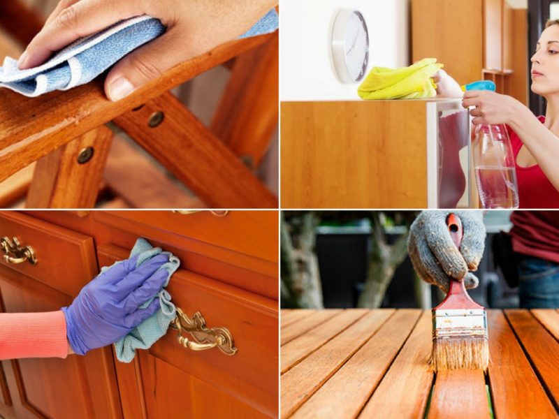 Furniture cleaning tips- How to polish wooden furniture