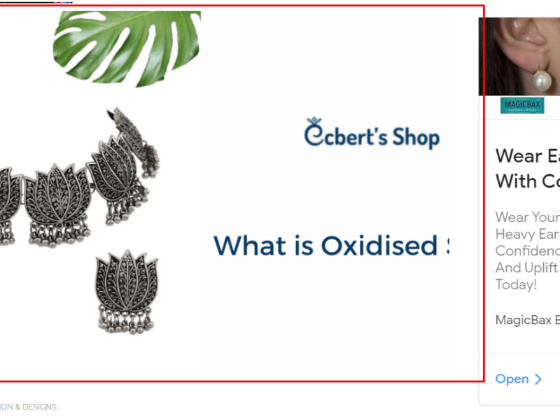 What is Oxidised Silver?