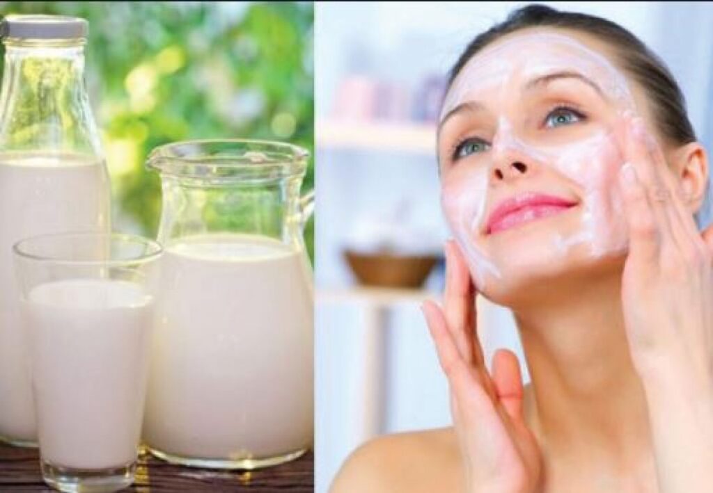Raw milk is best for skin and hair