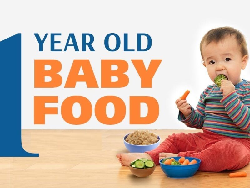 Food Chart for babies for first year