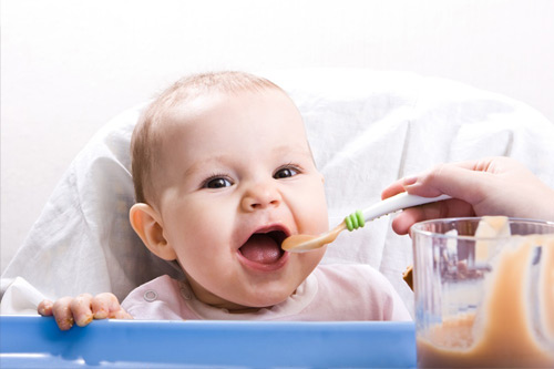 Food Chart for babies for first year