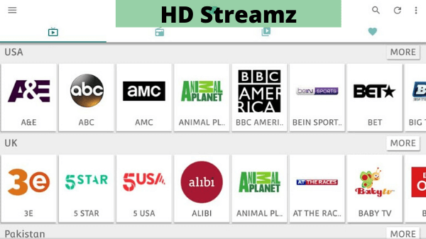 hd streamz app download for pc