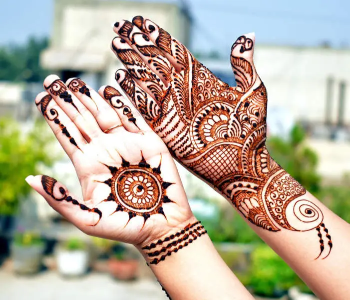 Apply Beautiful Indian and Arabic Mehendi Designs on Front and Back ...