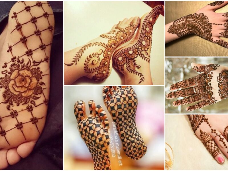 You may now effortlessly apply mehndi at home with the help of these tips and designs.
