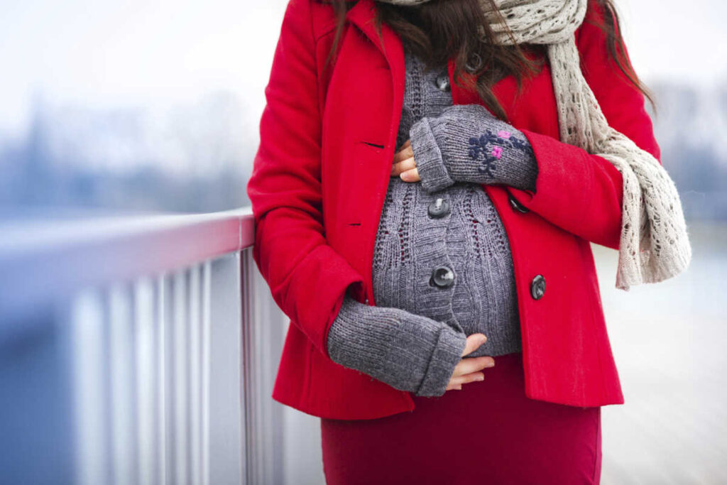 winter tips for pregnancy