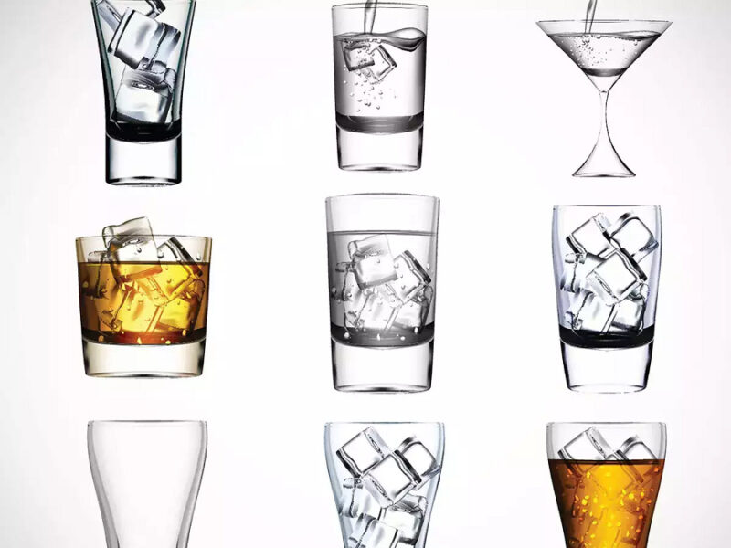 There are 7 types of drinks glasses, increase your knowledge by knowing this