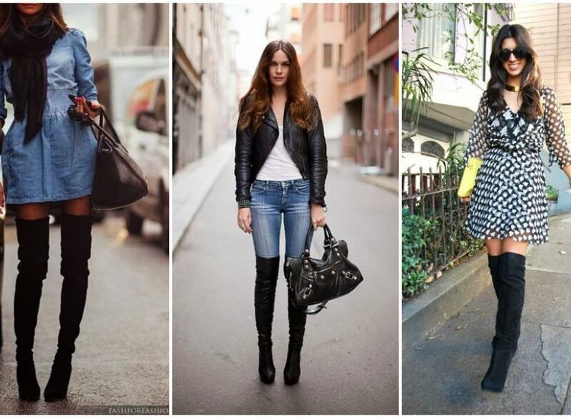 Fashion trend 2024 Thigh-high boots trend