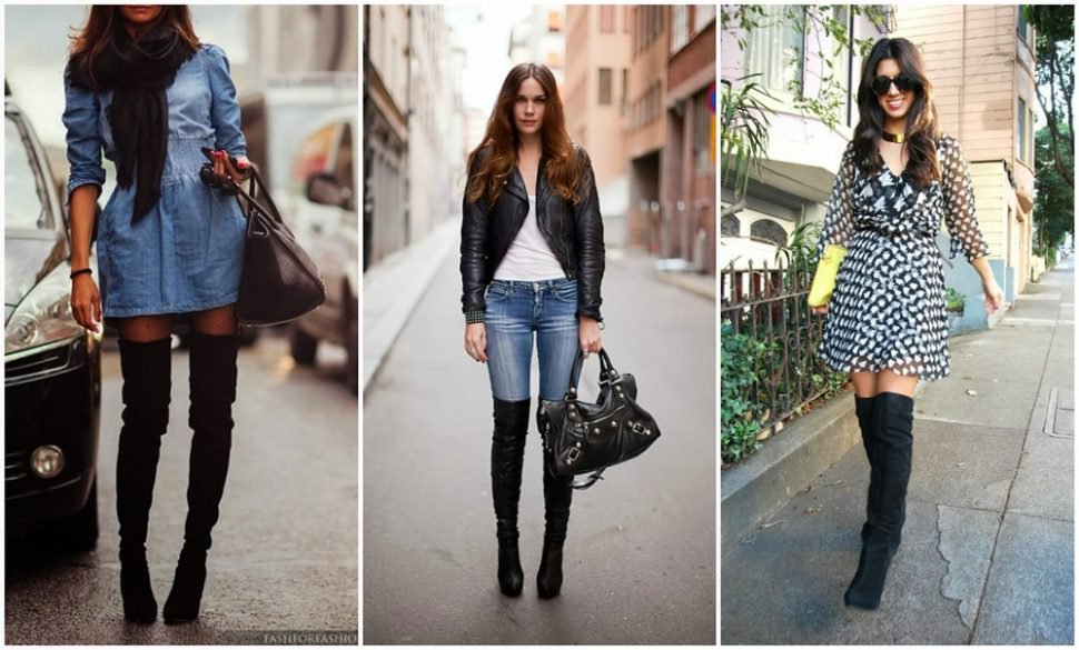 Fashion trend 2024 Thighhigh boots trend in winter MyLargeBox